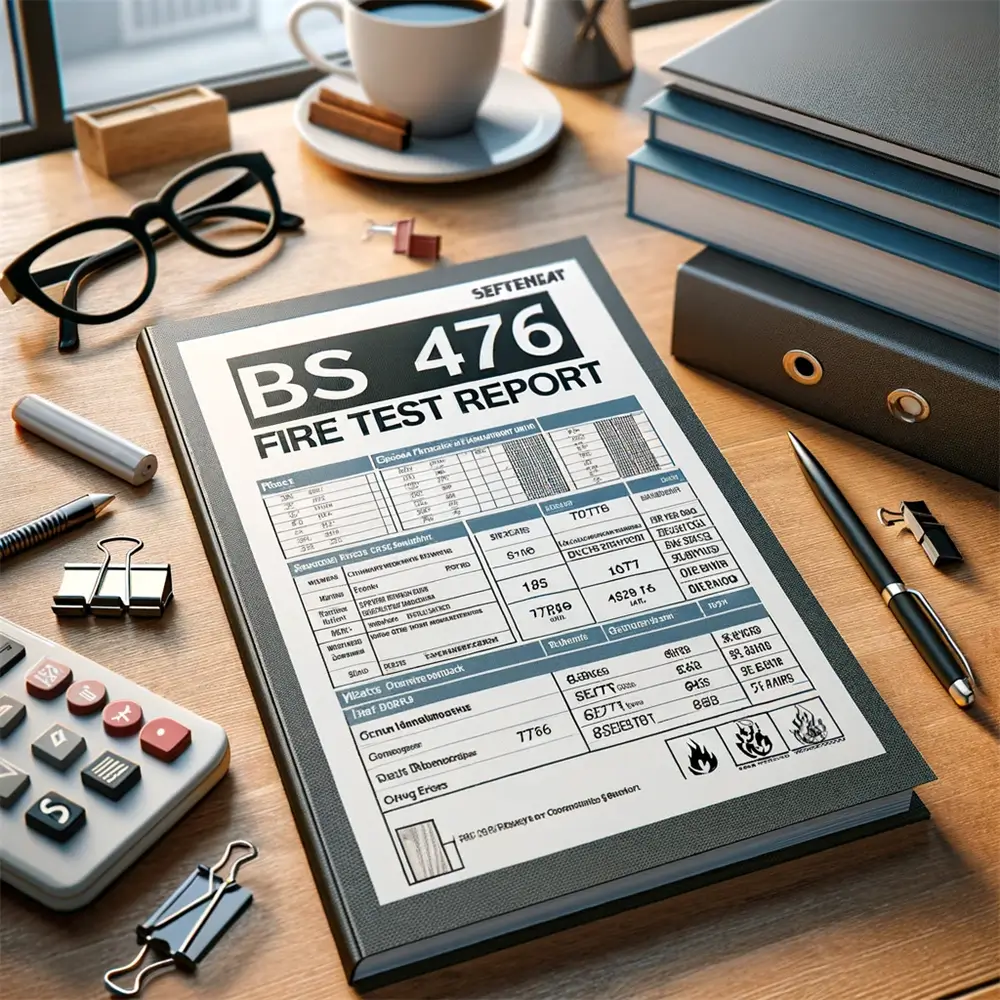 BS476 Test RESSA RPB Series Intumesent Fire Strips